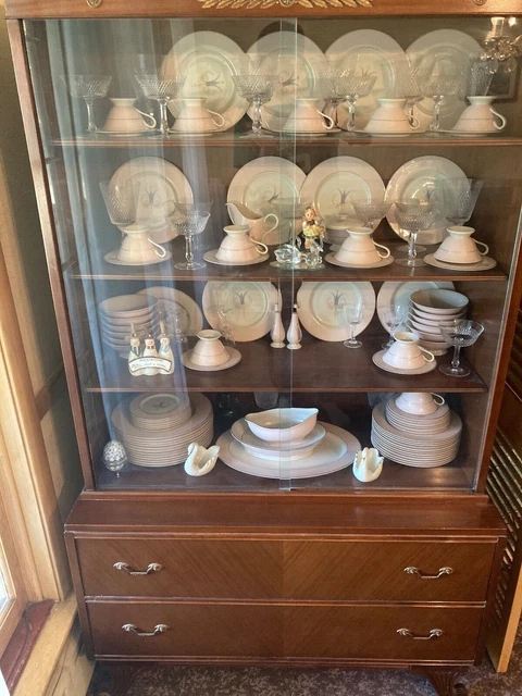 Antique Mahogany Rway Northern Dining Room Set
