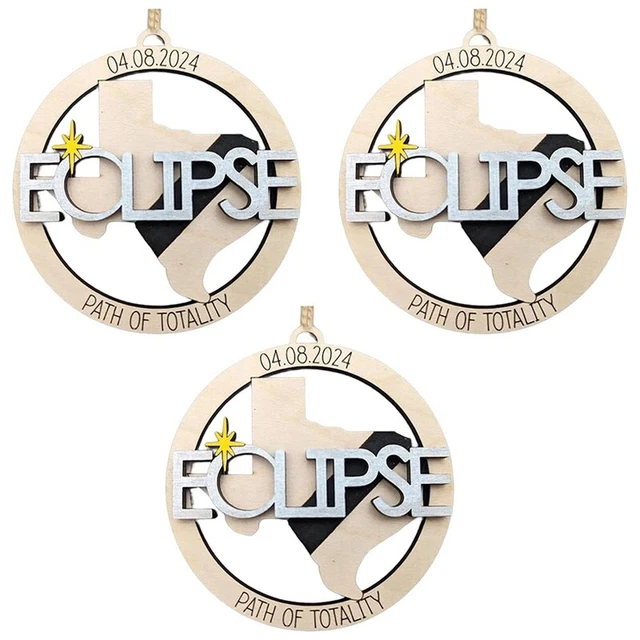 SOLAR ECLIPSE DECORATIONS, Total Solar Eclipse Souvenirs 2024 Total