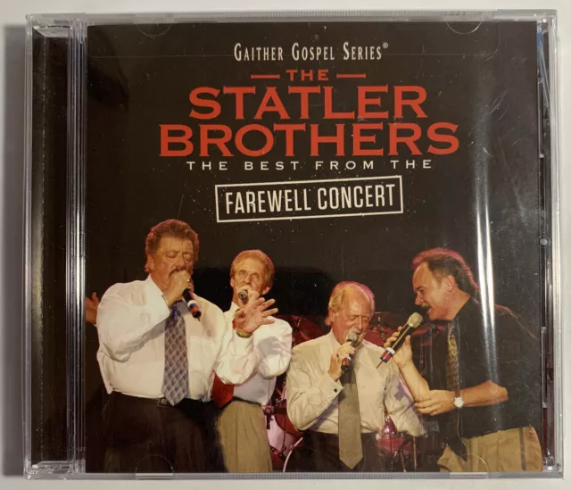 STATLER BROTHERS BEST From The Farewell Concert CD Gaither Gospel ...