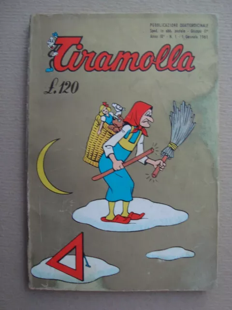 tiramolla anno 9° n° 1 libretto ed.alpe 1961