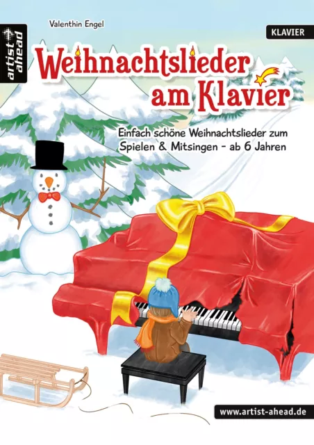 Weihnachtslieder am Klavier | Valenthin Engel | Taschenbuch | Notenbuch | 56 S.