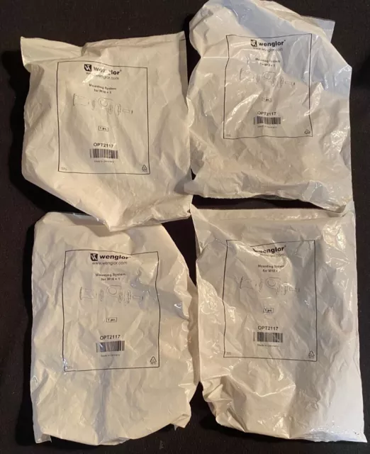 LOT OF 4 Wenglor OPT2117 Mounting SystemS **NEW**