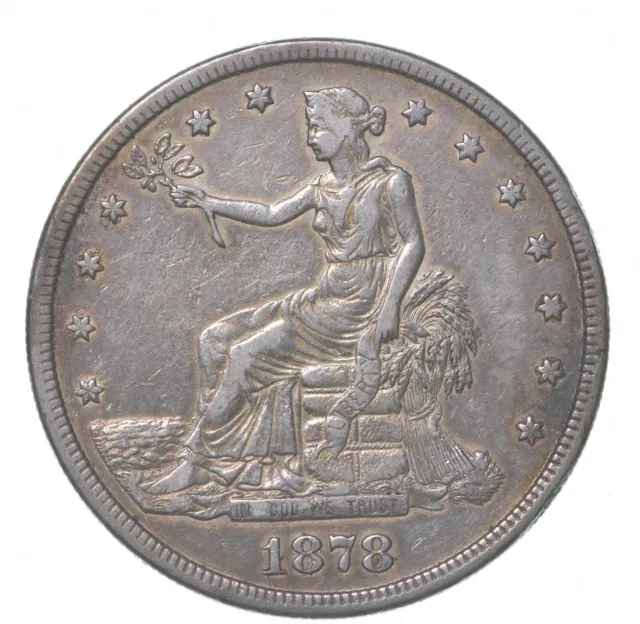 1878-S Seated Liberty Trade Dollar *4330