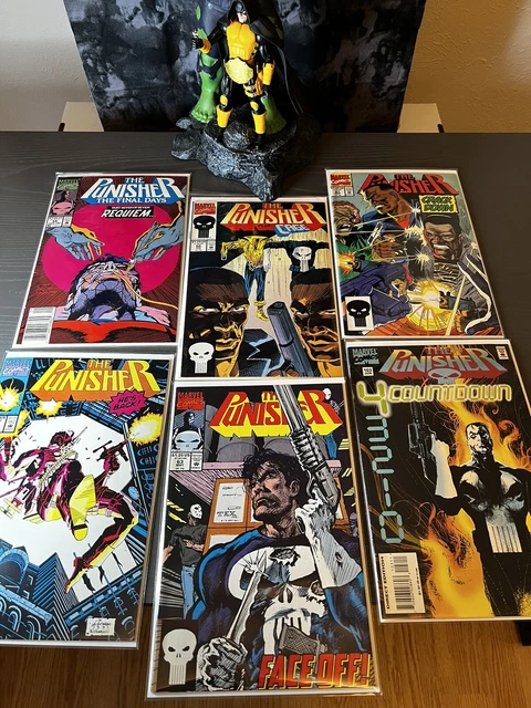 Punisher Marvel Comic Book Lot Bundle - 6 Comics VF+ to NM+