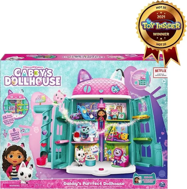 Spin Master Gabby's Dollhouse, Playset casa delle bambole di Gabby