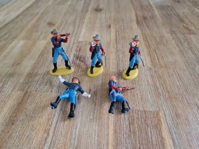 5 x Britains Herald US 7th Cavalry -  Hong Kong