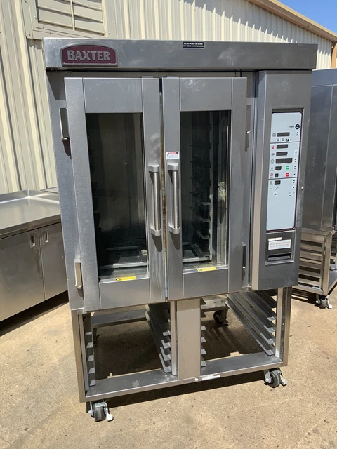 Baxter Hobart Electric mini rack oven steam injected stand bakery bread OV300E