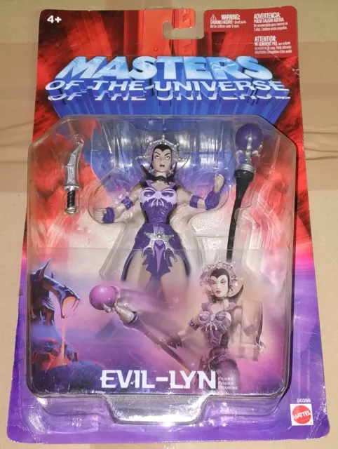 EVIL LYN -  Figura de acción de MASTERS DEL UNIVERSO 200X (Nueva sin abrir)