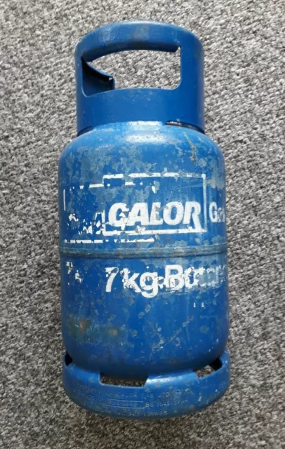 Calor 7kg, Butane, Blue, Gas Bottle, Empty. In good working order. FOR SALE.