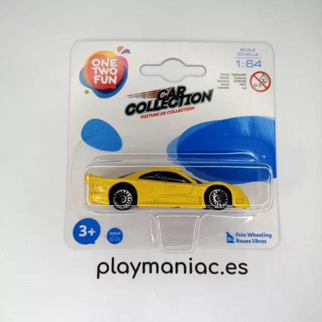 One Two Fun Mercedes-Benz CLK-GTR Diecast Car Collection 1:64 Nuevo