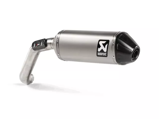 Akrapovic Exhaust Titanium Silencer Slip On Moto Guzzi V85 TT 2019-2022