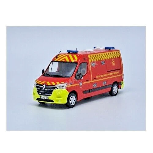 Renault Master 2019 SDIS 59 Pompiers - Miniature ALERTE - Neuve
