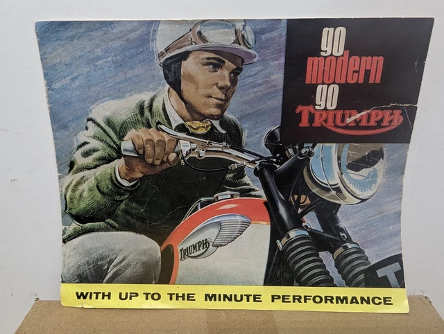 1966 Triumph Model Line Up Brochure