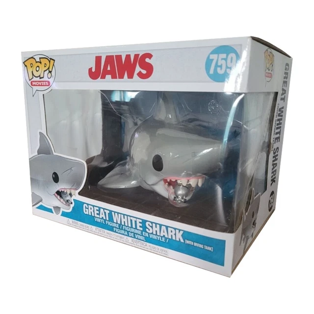 Funko Pop! Movies: Jaws – 6" GWS (Retro) - Les Dents De La Mer - Figurine Vinyle à Collectionner - Idée Cadeau Horror Fans