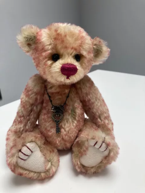 Charlie Bears, Isabelle Collection, gorgeous rare little Ruby, extra stitching.