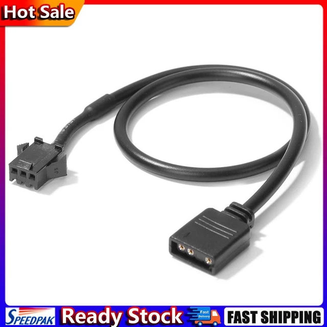 Adattatore ADD-RGB 5V/3pin a 12V/4PIN con splitter a 3 vie