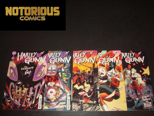 Harley Quinn 13 14 15 16 17 Complete Comic Lot Run Set Phillips DC Collection
