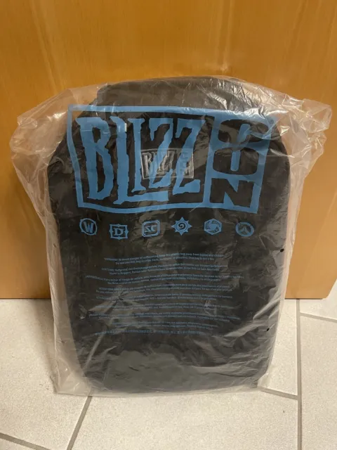 Blizzcon Rucksack Blizzard Backpack Merchandise Patches New Neu OVP