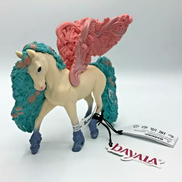 Schleich® bayala 70590 Blütenpegasus | Fantasy | Pferd mit Flügel Sammel-Figur