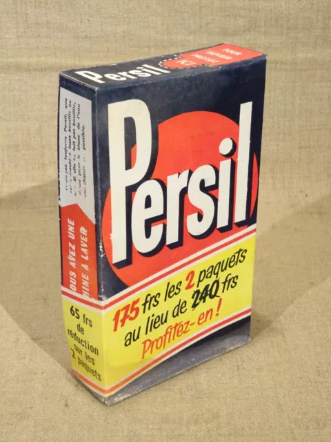 ANCIEN PAQUET DE lessive Persil promo 2 paquets épicerie ancienne