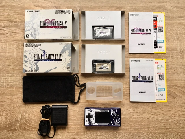 NINTENDO GAMEBOY MICRO Final Fantasy IV Limited Console & Final Fantasy ...