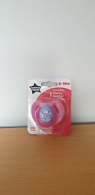 6-18 months TOMMEE TIPPEE ESSENTIAL CHERRY SOOTHER BPA FREE