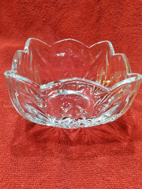 Godinger Shannon Crystal Square Bowl/Candy Dish #S213