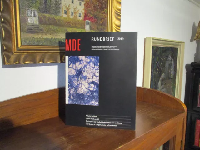 MDE RUNDBRIEF 2019 Einbandkunst BUCHBINDER Handeinband BOOKBINDING Bucheinband