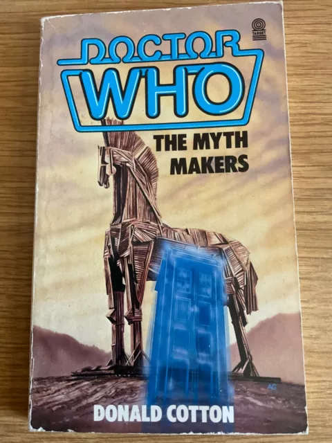 Dr Doctor Who The Myth Makers Donald Cotton Target Paperback Book 1st Doctor