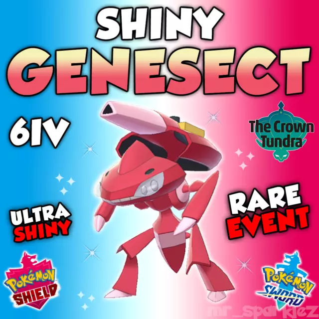 TOXEL ✨ Ultra Square SHINY 6IV ✨ Pokemon SWORD and SHIELD lv1 +Free  MasterBall