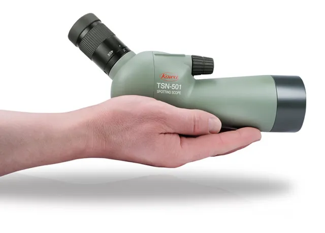 Kowa Spektiv TSN-501 Zoomokular Schrägeinblick sehr gute Optik und Mechanik