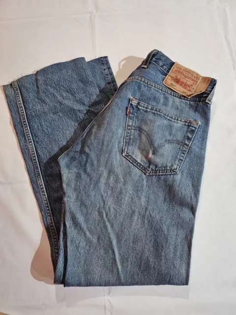 Levis 501 Jeans W32 x L29 Blue Unisex Urban Renewal Vintage