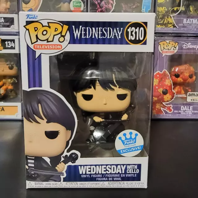 Funko Pop Television Wednesday with Cello #1310 Shop Exclusive With Protector