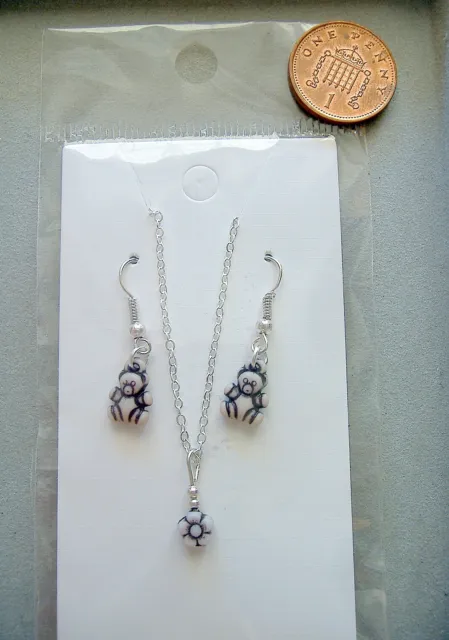 Childrens Silver / Gold Plated Earrings & Necklace Sets - Choose