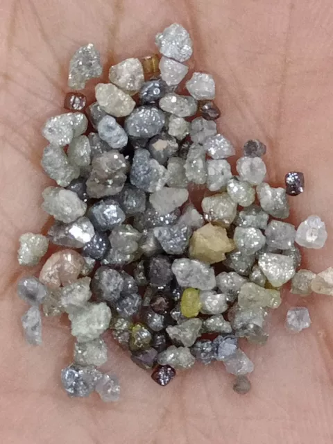 Rough Uncut Premium Grade Diamond Lot (50+ Loose) 5.00 Ct