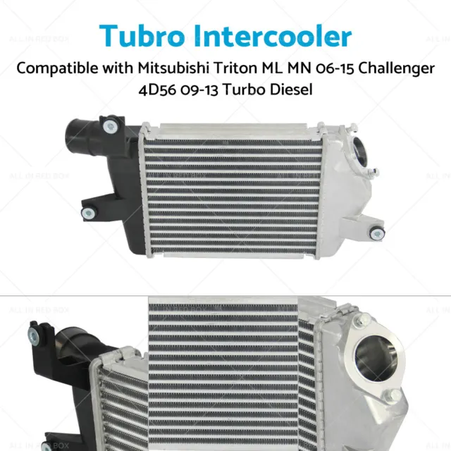 Intercooler Fit Mitsubishi Triton ML MN 06-15 Challenger 4D56 09-13 Turbo Diesel 2
