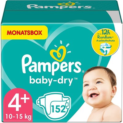 Pampers Pampers Baby Dry 174 Pannolini Taglia 4 9-14 kg Extraconvenienza 