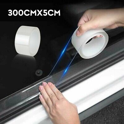 3 M Protector Sill Scuff Cover Car Door Plate Bumper Anti Scratch Sticker Strip