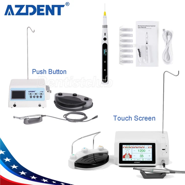 AZDENT Impianto Dentale Motore Sistema Chirurgico LED Touch Screen con Angolo Co AZDENT Impianto Dentale Motore Sistema Chirurgico LED Touch Screen con Angolo Co