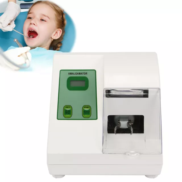 New Dental Electric High Speed Amalgamator Capsule Mixer Blender Machine 4200rpm