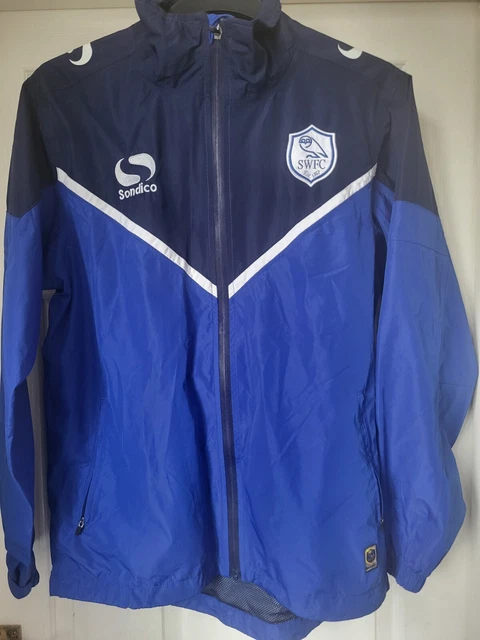 Herren Fußball Shirt - Sheffield Wednesday - 2015-2016 Trainingsjacke - S - blau