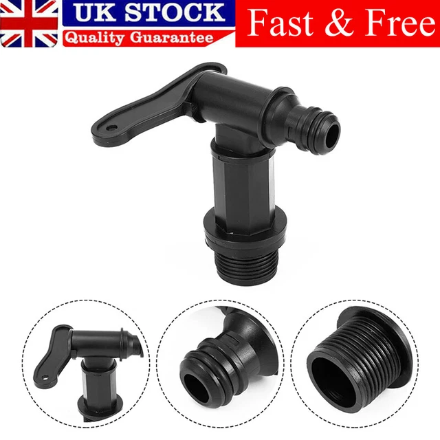 WATER TANK/CONTAINER DRAIN Tap For Motorhome/Camper/Marine /Camper Van