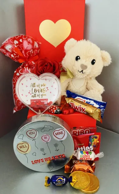 Valentines day hamper gift boyfriend girlfriend him her present