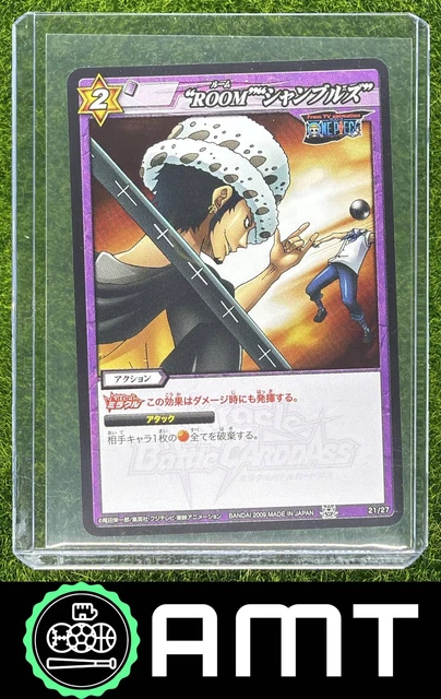 2009 BANDAI ONE Piece Miracle Battle Carddass OPS01 21/27