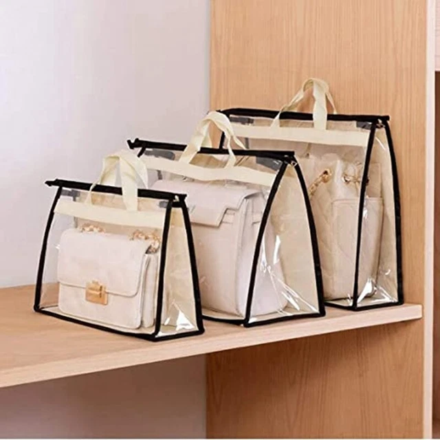 Beutel für Handtaschen, 8 StüCk, Transparent, für Kleine Extra GroßE, Staub X6A8