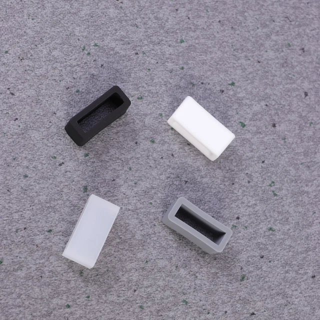 4 Pcs Silicone Holders Watch Keeper Plastic Bezel Activity 2
