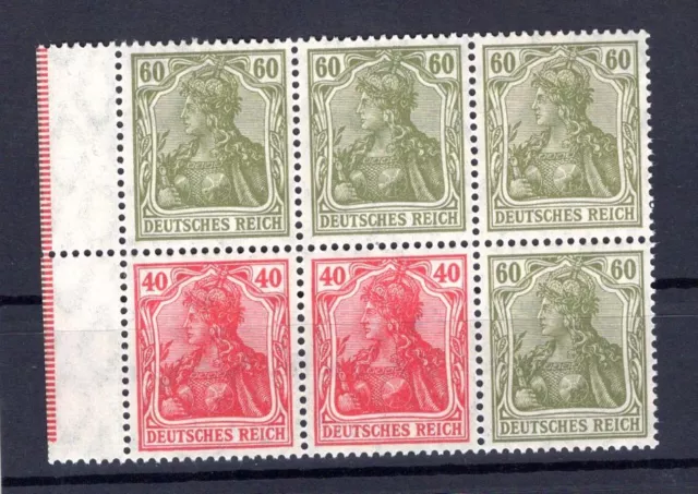 DR-ZusDr. Heftchenblatt Hbl 34A tadellos ** MNH POSTFRISCH (79905