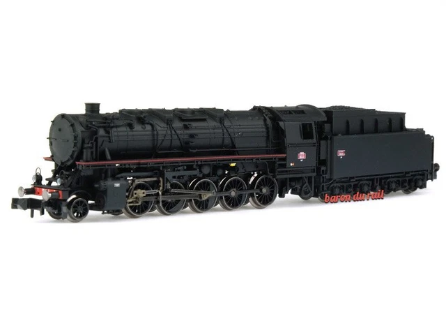 LOCOMOTIVE VAPEUR 150 X SNCF ép. III - analogique - N 1/160