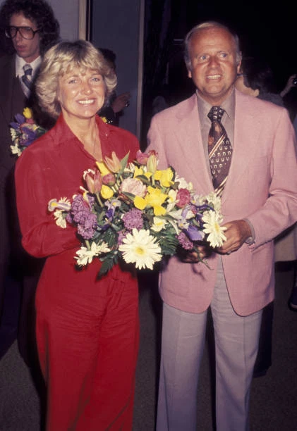 DICK VAN PATTEN and wife Patricia Van Patten at ABC TV Affiliates Old