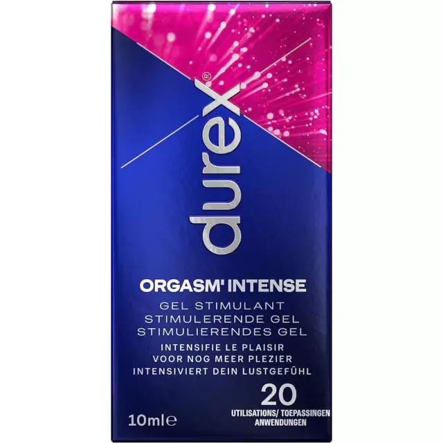 [Ref:3037179-2] DUREX Lot de 2 Plays Gel lubrifiant Orgasm'Intense Flacon de 10